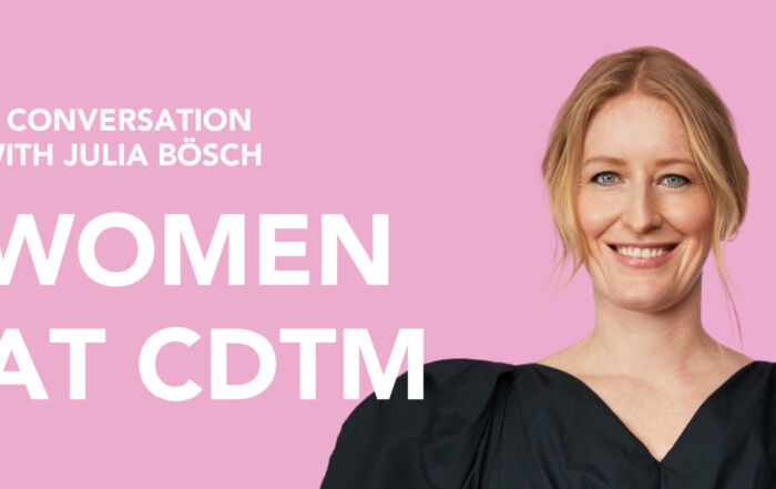 Julia Bösch - Women at CDTM